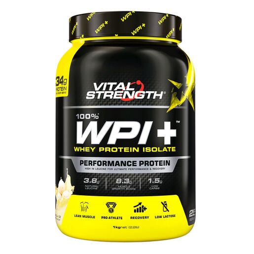 Vital Strength 100% WPI+ Vanilla 1kg
