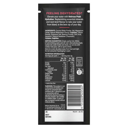 Peak Hydration Watermelon 6g