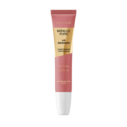 Max Factor Miracle Pure Lip Enhancer Conditioning Tinted Balm Pink Matcha 050 12ml