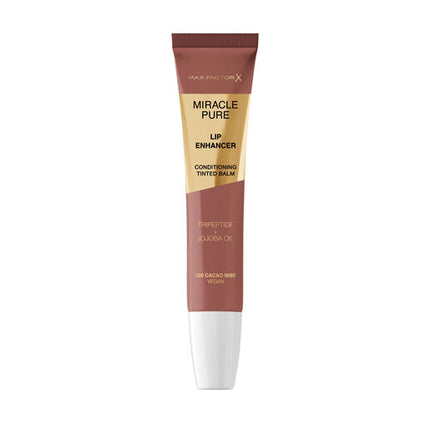 Max Factor Miracle Pure Lip Enhancer Conditioning Tinted Balm Gloss Cacao Nibs 020 12ml