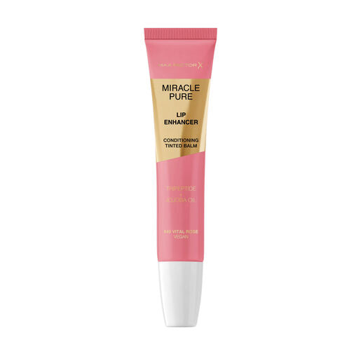 Max Factor Miracle Pure Lip Enhancer Conditioning Tinted Balm Vital Rose 040 12ml