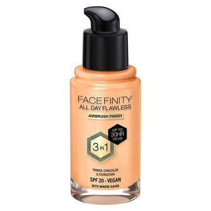 Max Factor Facefinity 3-In-1 Foundation Warm Sand 70