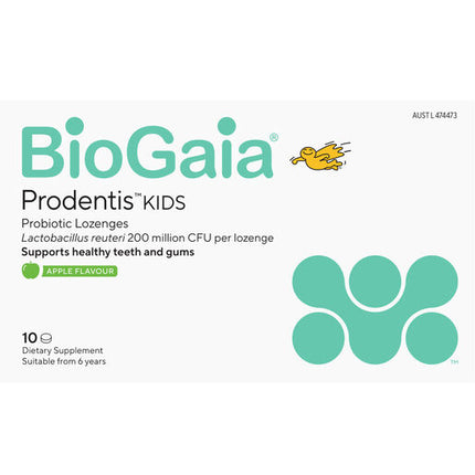 BioGaia Prodentis Kids Lozenge Apple 10 Pack