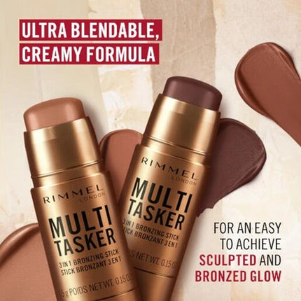 Rimmel Multi Tasker Bronzing Sculpting & Contour Stick 003 Tan