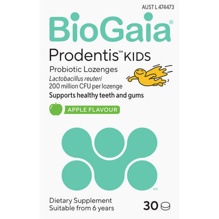 BioGaia Prodentis Kids Lozenge Apple 30 Pack