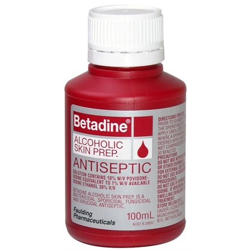 Betadine Alcoholic Skin Prep 100ml