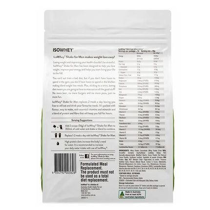 The Man Shake Meal Replacement Cookies And Cream 840g