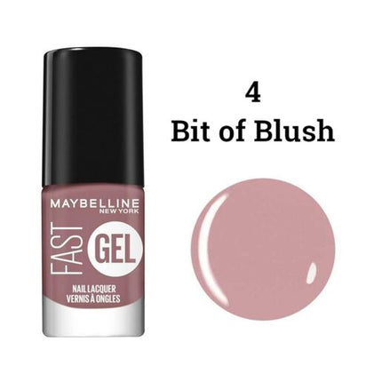 Maybelline Fast Gel Longwear Nail Lacquer 04 Bit Of Blush