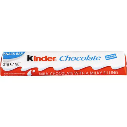 Kinder Maxi Milk Chocolate Single Snack Bar 21g