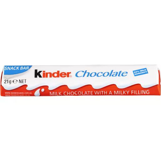 Kinder Maxi Milk Chocolate Single Snack Bar 21g