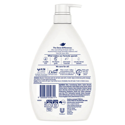 Dove Restoring Body Wash With Coconut & Almond Oils 1 L