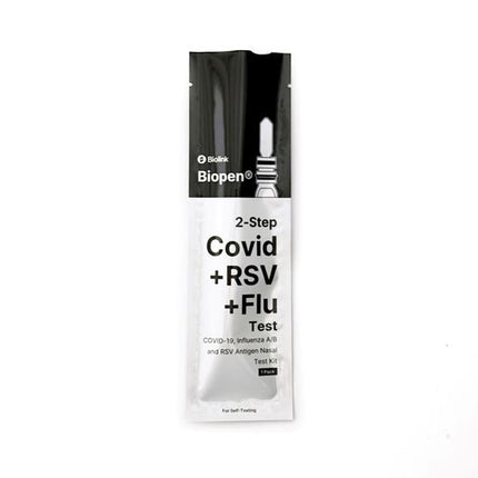 Biolink BioPen 2-Step Covid/ Influenza A/B /RSV Antigen Nasal Self-Testing Kit Single