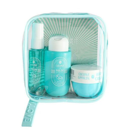 VV Love 3 Piece Mini Set Coconut & Praline 40ml Mist+50ml Cream+90ml Shower Gel