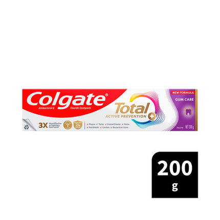 Colgate Total Gum Care Toothpaste 200g Whole Mouth Health Multi Benefit