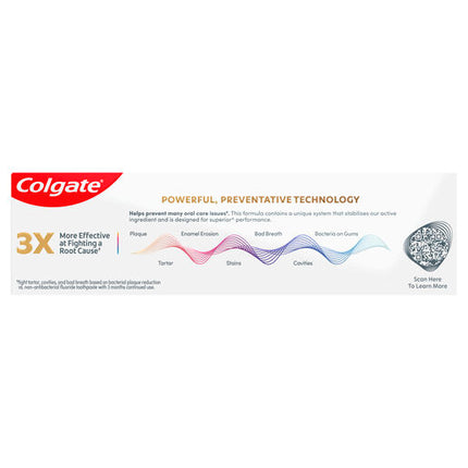 Colgate Total Mint Stripe Antibacterial Fluoride Gel Toothpaste 115g