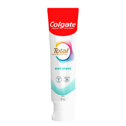 Colgate Total Mint Stripe Antibacterial Fluoride Gel Toothpaste 115g