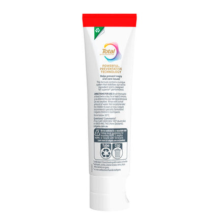 Colgate Total Mint Stripe Antibacterial Fluoride Gel Toothpaste 115g
