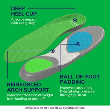 Dr.Scholl's Run Insole Large