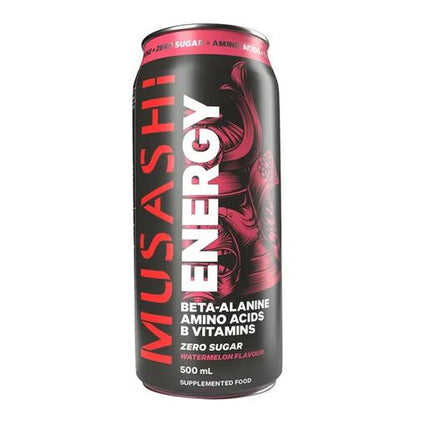 Musashi Energy Drink Watermelon 500mL