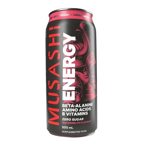 Musashi Energy Drink Watermelon 500mL