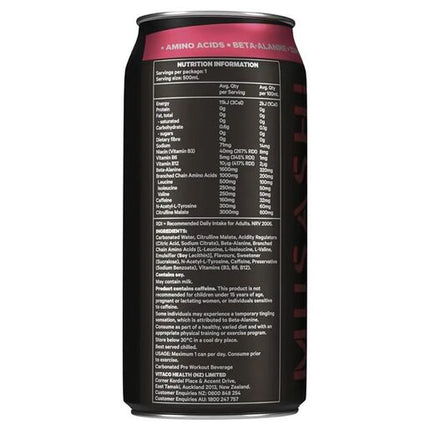 Musashi Energy Drink Watermelon 500mL