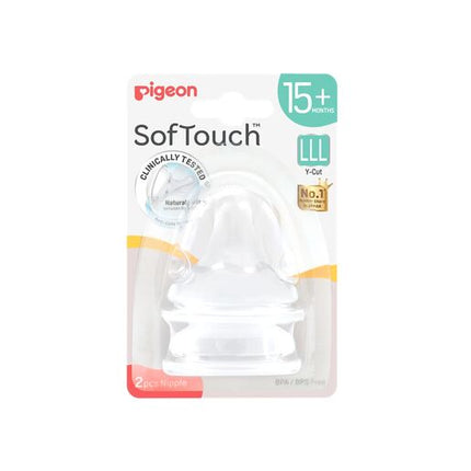 Pigeon SofTouch Teat LLL 2 Pack