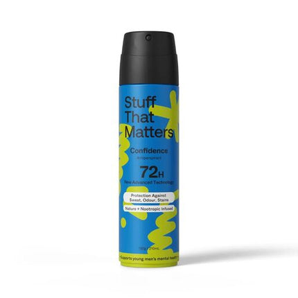 Stuff That Matters Confidence Antiperspirant Deodorant Spray 130g