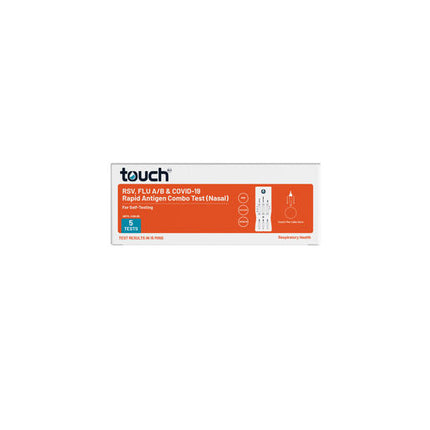 TouchBio RSV FLU A/B & COVID-19 Rapid Antigen 5 Tests
