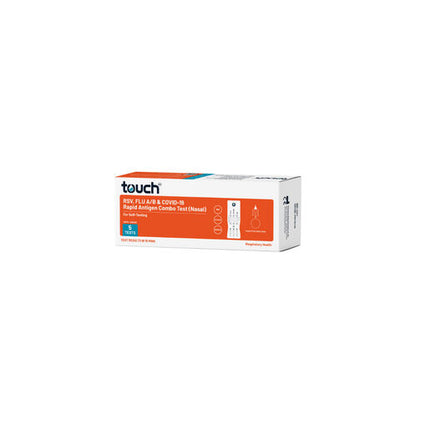 TouchBio RSV FLU A/B & COVID-19 Rapid Antigen 5 Tests