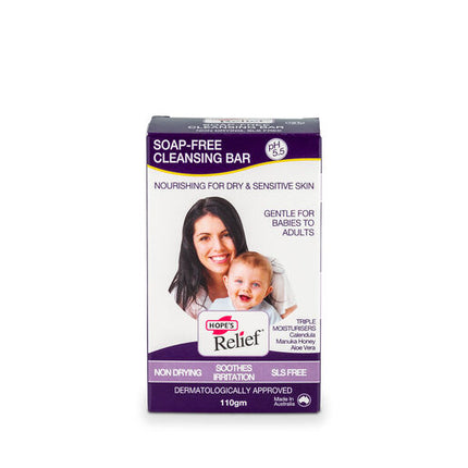 Hope's Relief Soap Free Cleansing Bar 110g
