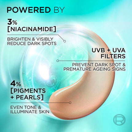 L’Oréal Paris Bright Reveal Tinted Daily Fluid SPF 50 light