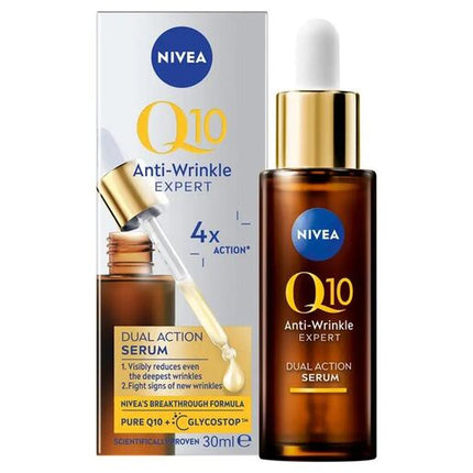 Nivea Q10 Anti-Wrinkle Expert Dual Action Serum 30ml