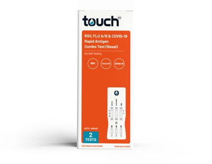 TouchBio RSV, Flu A/B and Covid-19 Rapid Antigen Test - 2 Tests