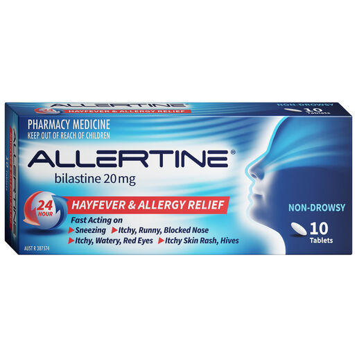 Allertine 20mg Tablets 10 - Bilastine (S2)