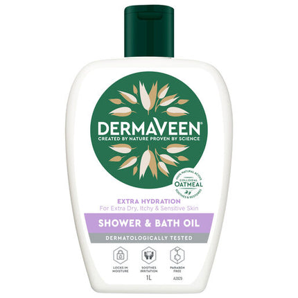 DermaVeen Extra Gentle Shower & Bath Oil