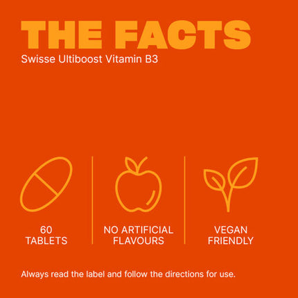 Swisse Ultiboost Vitamin B3 60 Tablets