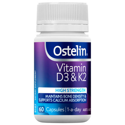 Ostelin Vitamin D3 + K2 Capsules 60