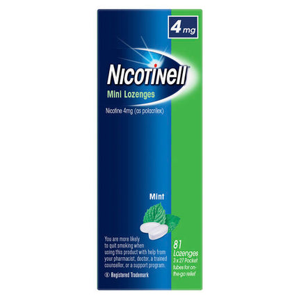 Nicotinell Mini Lozenge Extra Strength 81 Pack 4mg