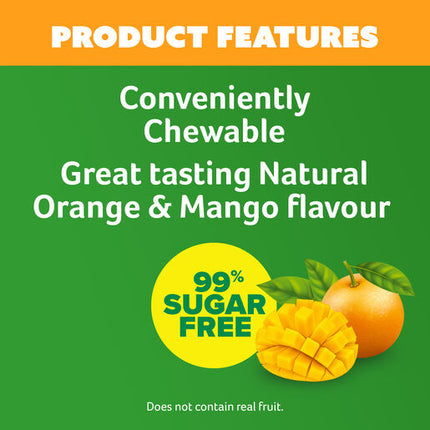 Cenovis Chewable Vitamin D 1000IU Orange & Mango Flavour Chewable Tablets 90
