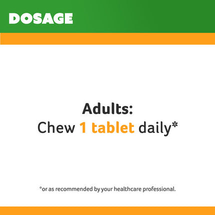 Cenovis Chewable Vitamin D 1000IU Orange & Mango Flavour Chewable Tablets 90