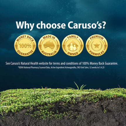 Caruso's Super Magnesium + Ashwagandha 42 Tablets