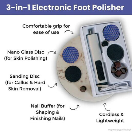 Synxpedi Electric Foot Polisher