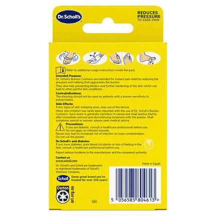 Dr.Scholl’s Bunion cushion 5pk