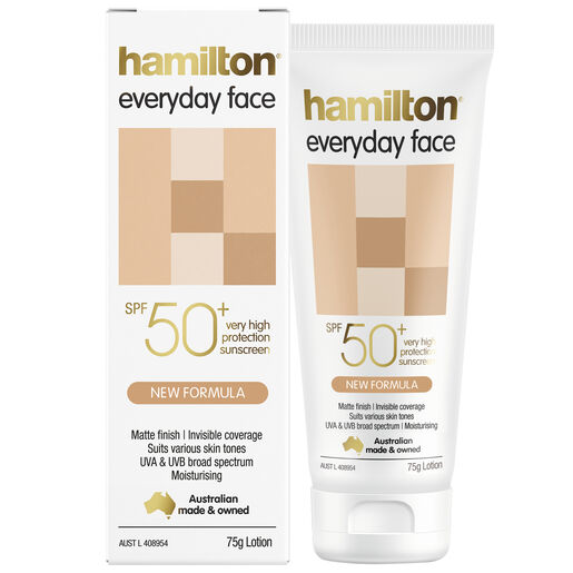 Hamilton Sun Everyday Face Cream SPF 50+ 75g