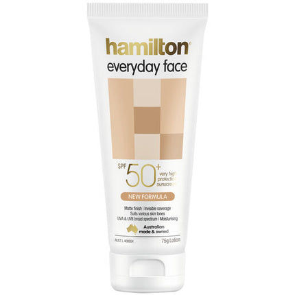 Hamilton Sun Everyday Face Cream SPF 50+ 75g
