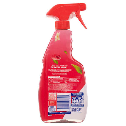 Ajax Spray n' Wipe Multi-Purpose Cleaner Trigger 475mL Vanilla & Berries Surface Spray