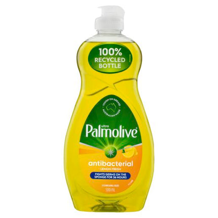 Palmolive Ultra Strength Concentrate Antibacterial Dishwashing Liquid 500mL With Lemon Extracts