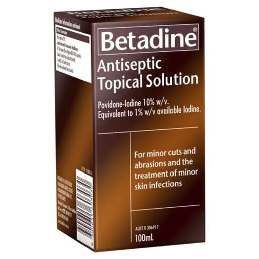 Betadine Antiseptic Solution Hospital Grade 100ml