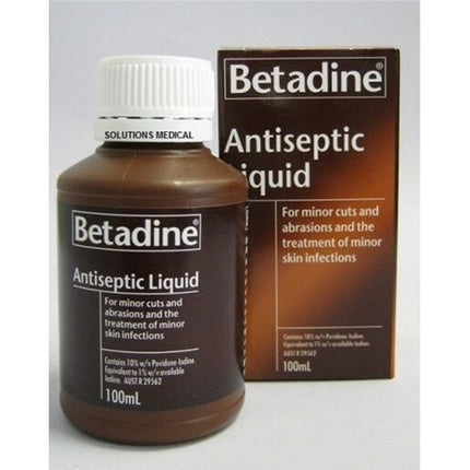 Betadine Antiseptic Solution Hospital Grade 100ml