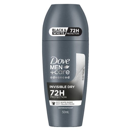 Dove Men+Care Advanced Invisible Dry 72H Deodorant Roll On 50ml